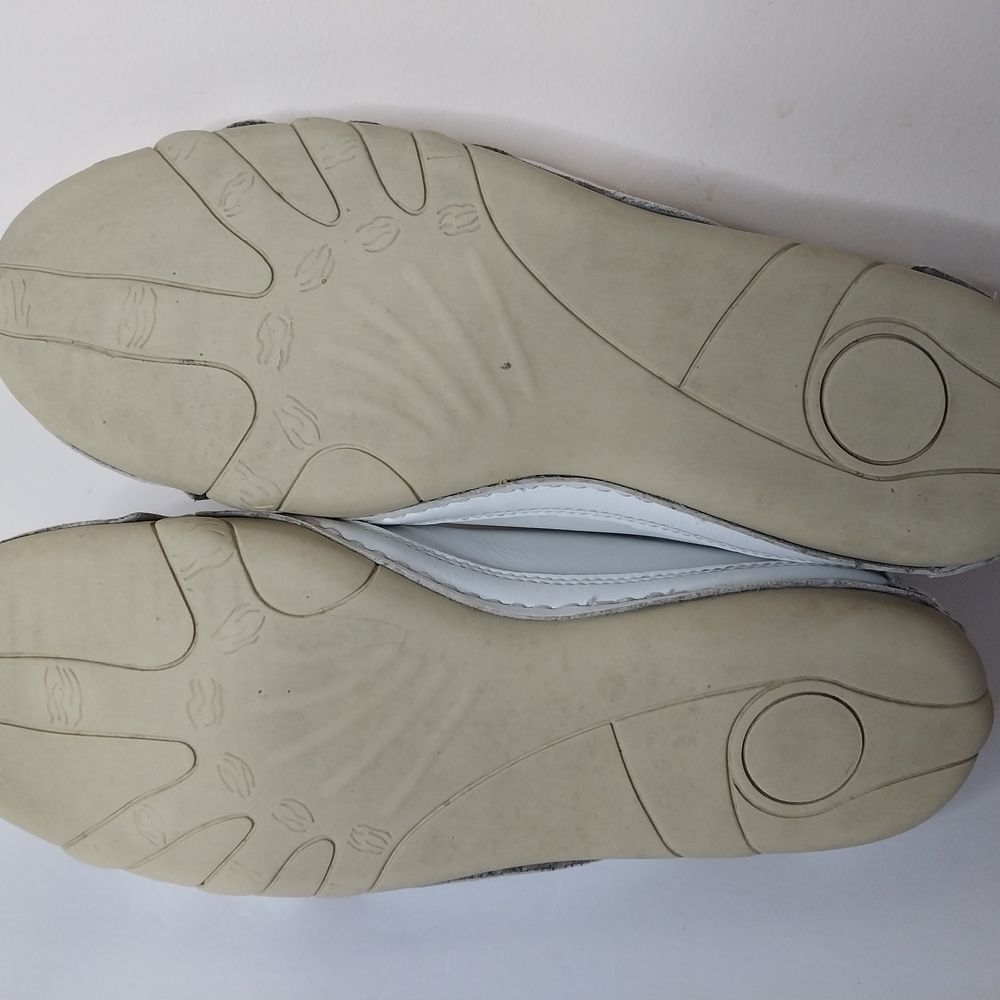 Salkin  Handmade White Leather Men's Sneakers Size 40 - Picture 11 of 11